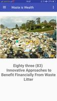 Waste is wealth Affiche