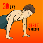 Chest Workout-Pushups 30 Day H icône
