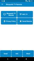Blaupunkt TV Remote plakat