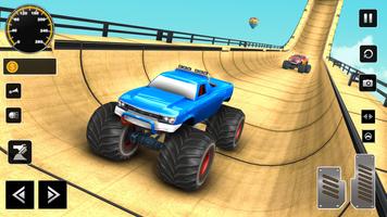 Monster Truck Stunts Jam Games 스크린샷 1