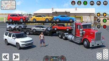 offroad transporter truck-spel-poster