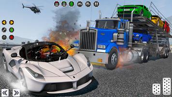 لعبة شاحنة نقل الطرق الوعرة تصوير الشاشة 3