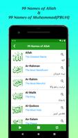 99 Names of Allah & Muhammad(PBUH), Duas & Tasbeeh screenshot 1