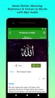 99 Names of Allah & Muhammad(PBUH), Duas & Tasbeeh capture d'écran 2