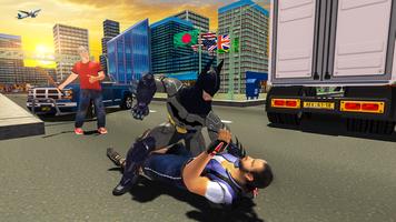 Bat Hero Street Crime Operation: Grand City Battle screenshot 1