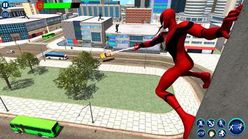 Black Spider Rope Hero Games capture d'écran 3
