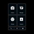 Launcher Dark White