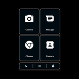 Launcher Dark White