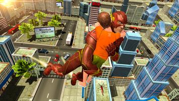 Super Flash Speed Hero: Grand City Survival Battle Ekran Görüntüsü 1