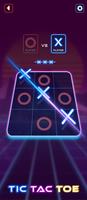Jeu de défi Tic Tac Toe Affiche