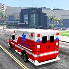 US Emergency Ambulance Game 3D أيقونة