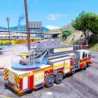 US Emergency Fire Truck Games 图标