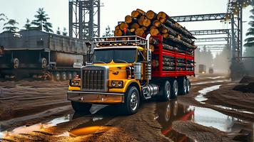 American Cargo Truck Sim Games скриншот 1