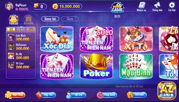Game Danh Bai Doi Thuong AZ Cl स्क्रीनशॉट 1