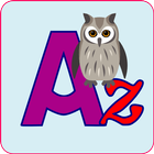 English ABC, alphabet letters test and writing ícone