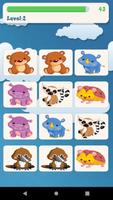 Animal Memory Game स्क्रीनशॉट 2