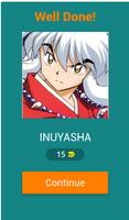 InuYasha character quiz-poster