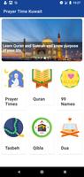 Azan Kuwait Kuwait Prayer Time imagem de tela 1