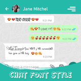 Chat Font Style - Fancy Text