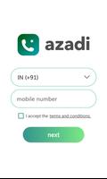 AZADI | High Quality International Calls screenshot 1