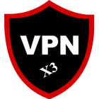 VPN X.X.X Free - Free VPN Proxy & Private icône