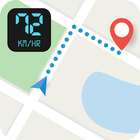 GPS digital speedometer -Voice ícone