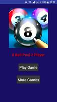 8 Ball Pool Two Player Affiche