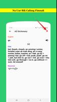 Chin Dictionary - A Z Dictiona পোস্টার