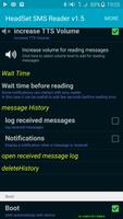 Headset SMS Reader-Lecteur Sms capture d'écran 1