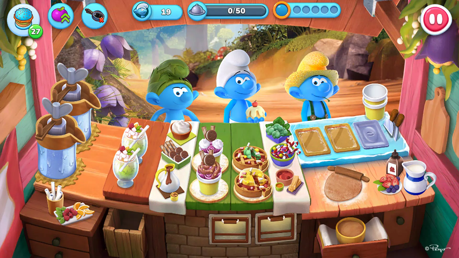 Download do APK de A Confeitaria Smurf Sobremesas para Android