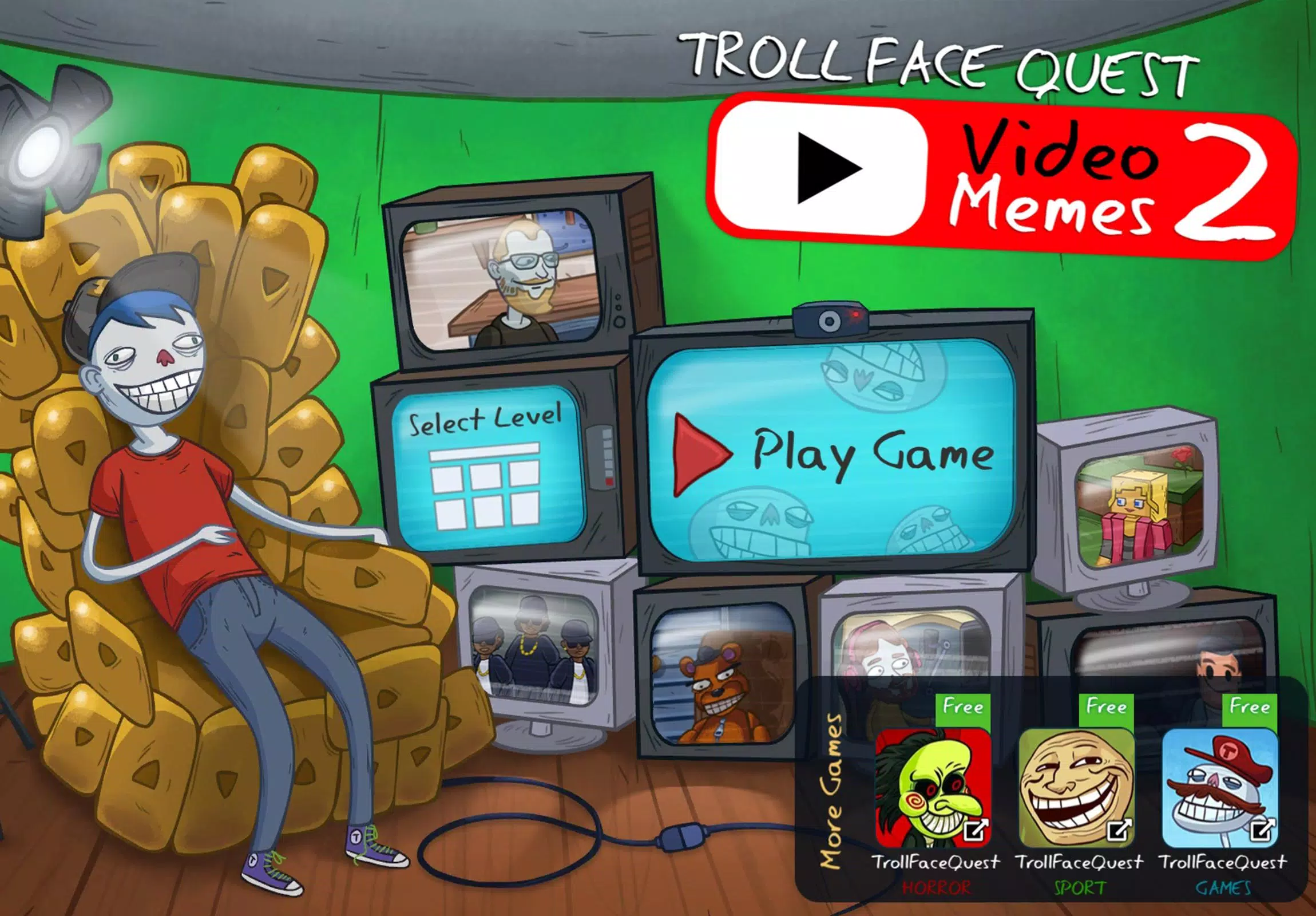 Troll Face Quest Horror 2 on the App Store