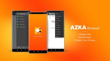 Azka VPN Browser - Buka Blokir poster