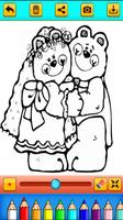 Bride and Groom Coloring Pages For Adult capture d'écran 1