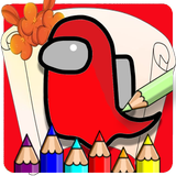 Coloring Book For Amoung Us icon