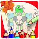 Teen Ten Coloring Titans Go APK