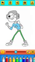 Teen Ten Coloring Titans Go screenshot 3