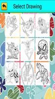 Coloring Book For Spidy capture d'écran 1