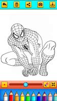 Coloring Book For Spidy 스크린샷 2