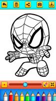 Coloring Book For Spidy screenshot 3