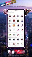 1 Schermata Spider Universe Stickers HD