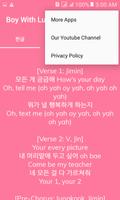 BTS Boy with Luv Song Lyrics screenshot 2