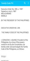 Family Code PH ภาพหน้าจอ 1
