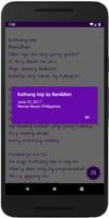 Kathang Isip Lyrics (Ben&Ben) ảnh chụp màn hình 1