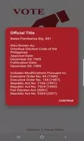 Omnibus Election Code screenshot 1