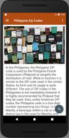 Philippine ZIP Codes Affiche