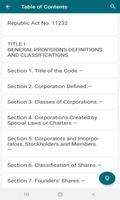 Revised Corporation Code captura de pantalla 2