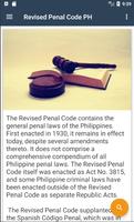 Revised Penal Code PH ポスター