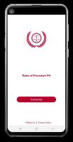 Rules of Procedure Cartaz