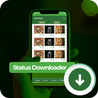 Status saver- Download sticker icon