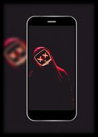 Simple black wallpapers plakat
